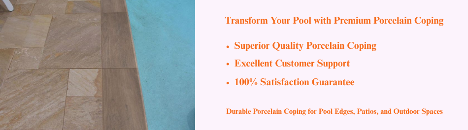 Porcelain Pool Coping Porcelain Pool Coping