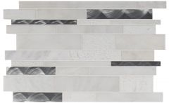 MODERNO BLANCO INTERLOCKING 8MM