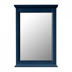 Manhattan Navy Blue 25X36 Bathroom Mirror