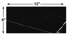 Negro Marquina 6X12 Polished Marble Tile