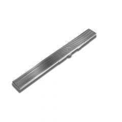 Delmar Series. 96" Adjustable Kit:  Perforated. Polished finish.