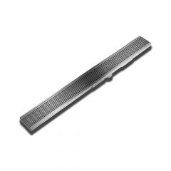 Delmar Series. 96" Adjustable Kit:  Wedgewire. Satin finish.