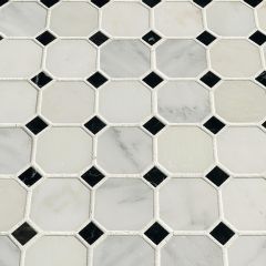 GREECIAN WHITE 2" OCTAGON POLISHED