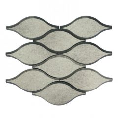 Soft Harmony Feathers Antique Mirror