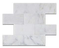 Oriental White Marble Tile 3x6