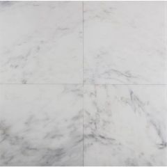 Oriental White Marble Tile 18x18