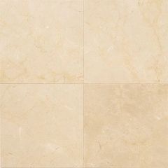 Cream Marfil Marble Tile 18x18
