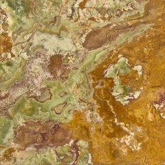 Multi Green 24X24 Polished Onyx Tile