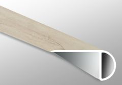Shasta Grove 1.03 in. Thick X 2.23 in. Wide X 94 in. Length Overlapping Stair Nose Molding